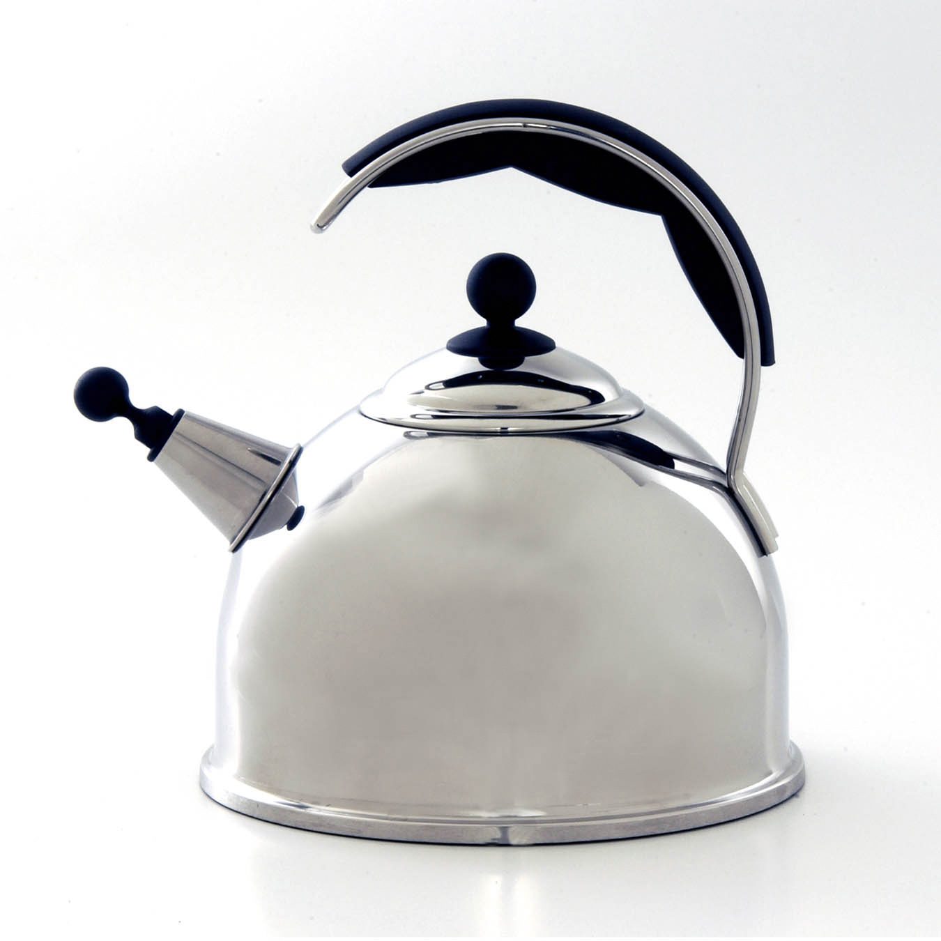 STAINLESS STEEL WHISTLING 2.2L KETTLE POLISHED